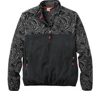 Passenger - Half-zip fleece in Polartec® - Set Off Polartec® 1/4 Zip Fleece Strata Swirl Black for Men - Size XL Black XL