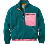Passenger - Half-zip fleece - Ravi Sherpa Fleece W Mediterranean for Women in Recycled Polyester - Size M - Blue Blue M