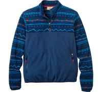 Passenger - Half-zip fleece - Set Off Polartec® 1/4 Zip Fleece Mountain Geo Rich Navy for Men in Recycled Polyester - Size L Navy L