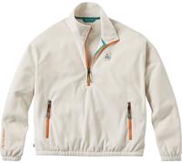 Passenger - Jumper in Polartec® with zip collar - Ayla Recycled Micro Polartec Fleece W Vintage White for Women in Recycled Polyester - Size S White S