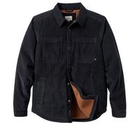 Passenger - Kodiak 3.0 Sherpa Lined Cord Overshirt - Shirt size S, black