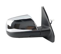Passenger Left Side Door Wing Mirror For Toyota For Sequoia For Tundra 2007-2013 Chrome Heated Car 7 Pins Rearview Mirror Assembly(Right)
