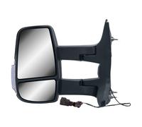 Passenger Left Side Door Wing Mirror N/S Electric and Heated Manual Folding Long Arm for Ford Transit MK8 2014 to 2024
