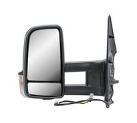Passenger Left Side Door WIng Mirror N/S Electric and Heated Manual Folding Long Arm for Mercedes Sprinter W907 W910 2019 to 2024