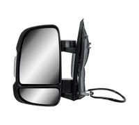 Passenger Left Side Door Wing Mirror N/S Electric and Heated Manual Folding Short Arm for Fiat Ducato Peugeot Boxer Citroen Relay 2006 to 2023 Vauxhall Movano 2019-2023