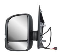 Passenger Left Side Door Wing Mirror N/S Electric and Heated Manual Folding Short Arm for VW Crafter MAN TGE 2017 to 2024