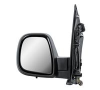 Passenger Left Side Door Wing Mirror N/S Electric and Heated Manual Folding Textured Back Cover for Citroen Dispatch Peugeot Expert Vauxhall Vivaro Fiat Scudo Toyota ProAce 2019 to 2024