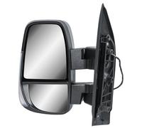 Passenger Left Side Door Wing Mirror N/S Electric and Heated with Temperature Sensor Manual Folding Short Arm for IVECO Daily 2014 to 2024