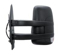 Passenger Left Side Door Wing Mirror N/S Electric and Heated with Temperature Sensor Manual Folding Long Arm for IVECO Daily 2014 to 2024