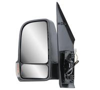 Passenger Left Side Door Wing Mirror N/S Manual without Heated Manual Folding Short Arm for Mercedes Sprinter W907 W910 2019 to 2024