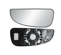 Passenger Left Side N/S Door Lower Wing Mirror Replacement Lower Small Glass Heated with Back Plate for Fiat Ducato Citroen Relay Peugeot Boxer 2006-2025 Vauxhall Movano 2022-2025