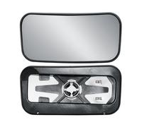 Passenger Left Side N/S Door Lower Wing Mirror Replacement Lower Small Glass Heated with Back Plate for Mercedes Sprinter 907 910 2019-2025