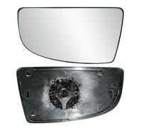 Passenger Left Side N/S Door Lower Wing Mirror Replacement Lower Small Glass with Back Plate for Ford Transit Mk8 2014-2026