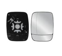 Passenger Left Side N/S Door Wing Mirror Replacement Glass Heated with Back Plate for Renault Trafic Nissan NV300 Primastar Vauxhall Vivaro B Fiat Talento 2014-2021