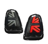 Passenger Left Side Tail Light Rear Lamp 2PCS Tail Lights JCW Union Jack Style Brake Reverse Tun For BMW For Mini For Cooper R56 R57 R58 R59 LCI 2007 2013(2PCS Smoke)