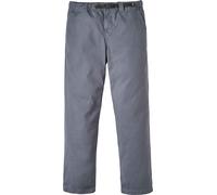 Passenger - Men's organic cotton Pants - Adventurer Organic Canvas Trouser Charcoal for Men - Size 32 US - Grey Grey 32 US