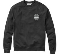 Passenger - Men's organic cotton Sweatshirt - Odyssey Organic Cotton Sweatshirt Black for Men - Size L Black L
