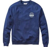 Passenger - Men's organic cotton Sweatshirt - Odyssey Organic Cotton Sweatshirt Rich Navy for Men - Size L Navy