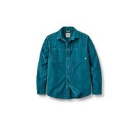 Passenger Men's Backcountry Cord Shirt (UK, Alpha, S, Regular, Regular, Tidal Blue)
