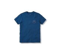 Passenger Men's Escapism Recycled Cotton T-Shirt (UK, Alpha, L, Regular, Regular, Dark Denim)