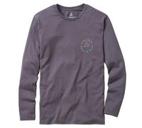Passenger Mens Escapism Recycled Long Sleeve T-shirt Black XL
