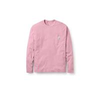Passenger Men's Heritage Recycled Relaxed Fit Long Sleeve T-Shirt (UK, Alpha, M, Regular, Regular, Pink Haze)