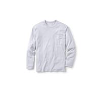Passenger Men's Heritage Relaxed Fit Cotton Long Sleeve T-Shirt (White, XXL)