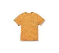 Passenger Men's Heritage Relaxed Fit Short Sleeve T-Shirt (UK, Alpha, M, Regular, Regular, Spruce Yellow Marl)