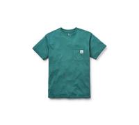Passenger Men's Heritage Relaxed Fit Short Sleeve T-Shirt (UK, Alpha, XXL, Regular, Regular, Deep Ocean Marl)