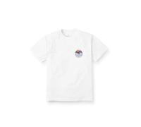 Passenger Men's Laidback Recycled Cotton Relaxed Fit T-Shirt (UK, Alpha, S, Regular, Regular, White)