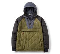 Passenger Mens Oceanic Recycled 1/2 Zip Insulated Jacket Khaki S