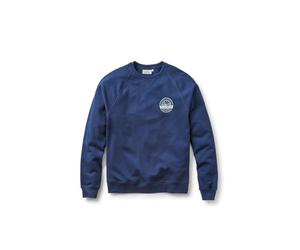 Passenger Men's Odyssey Organic Cotton Sweatshirt (UK, Alpha, XL, Regular, Regular, Rich Navy)
