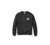 Passenger Men's Odyssey Organic Cotton Sweatshirt (UK, Alpha, XXL, Regular, Regular, Black)