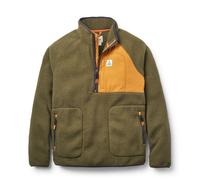 Passenger Mens Offgrid 2.0 Insulated 1/2 Zip Recycled Fleece Khaki 2XL