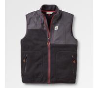 Passenger Mens Offgrid Recycled Sherpa Fleece Vest Black XL