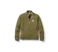 Passenger Men's Recycled Quarter Zip Polartec Fleece - Switchback | Adults, Mens (UK, Alpha, L, Regular, Regular, Khaki 2.0)