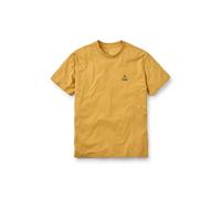 Passenger Men's Vita Organic Relaxed Fit T-Shirt (UK, Alpha, S, Regular, Regular, Mustard Gold)