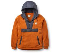 Passenger Mens Woodland Recycled Polar-lined Fleece Orange 2XL