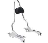 Passenger Motorcycle Sissy Bar Detachable Backrest Rear Rack Shelves Fit For Harley Softail Low Rider S ST Street Bob Motorcycle Passenger Sissy Bar(For Low RIder S ST)