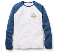 Passenger - Odyssey Recycled Cotton Raglan T-Shirt - Longsleeve size L, white