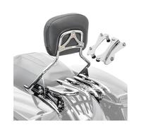 passenger padded backrest Chrome Motorcycle Detachable Backrest Luggage Rack For Touring CVO For Road King For Electra Street For Ultra Glide 2009-2021