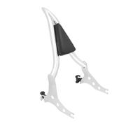 passenger padded backrest Motorcycle Detachable Rear Passenger Backrest Black Chrome For Softail For Breakout FXSB For Fat Boy FLFB FLFBS 2018-Up