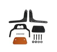 passenger padded backrest Rear Passenger Cushion Lumbar Support Pad Short Backrest For Softail For Sport Glide FLSB For Low Rider ST FXLRST FXRST