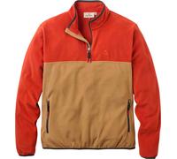 Passenger - Polartec® half-zip fleece - Set Off Polartec® 1/4 Zip Fleece Dark Rust Caramel for Men in Recycled Polyester - Size S - Brown Brown S