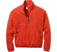 Passenger - Polartec® hooded fleece - Ayla Micro Polartec® Fleece W Dark Rust for Women in Recycled Polyester - Size S - Orange Orange S