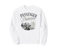 Passenger Princess Vintage Desert Road Trip Travel Design Sweatshirt