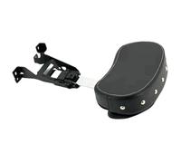 Passenger Rear Seat Strap Fit For Indian Chief Challenger Modified Driver Dark Horse Territory Backrest Center Thickened 14-24 Motorcycle Pillion Grab Handle(Rivet black)