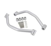Passenger Rear Seat Strap Fit For Tenere 700 XTZ 2019-2023 Black/silver Motorcycle Accessory Rear Passenger Handle Grab Bar Rail Armrest Motorcycle Pillion Grab Handle(Silver)