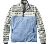 Passenger - Recycled Fleeces with zip collar - Set Off Recycled Polar 1/4 Zip Fleece Geo Stripe Birch for Men in Recycled Polyester - Size S - Brown Brown S