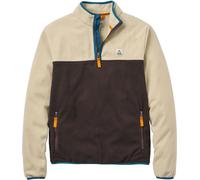 Passenger - Recycled Fleeces with zip collar - Set Off Recycled Polar 1/4 Zip Fleece Oatmeal Espresso for Men in Recycled Polyester - Size M - Blue Blue M